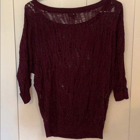 Express open knit sweater - Picture 3 of 4